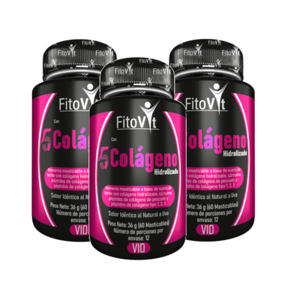 5 COLAGENOS X 60 UND FITOVIT